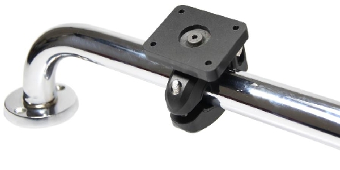 Brodit 215794 Support tube avec plaque de montage