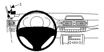 Brodit 804627 Autohalterung Lexus CT Series