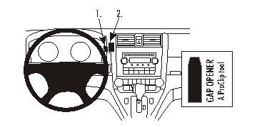 Brodit 853940 support voiture Honda CR-V