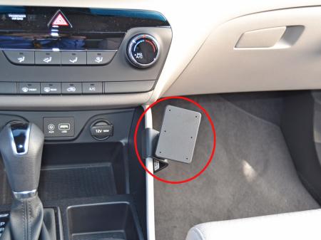 Brodit 855154 support Hyundai Tucson année 16-, Angled mount