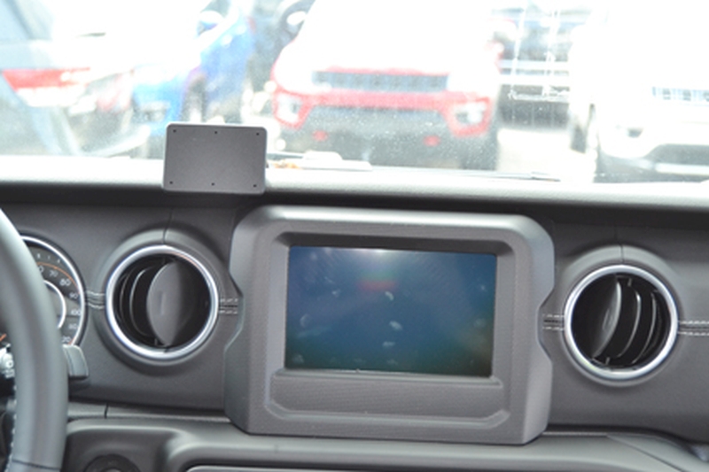 Brodit 855431 support Jeep Wrangler année 18-, Center mount