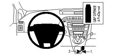 Brodit 854355 support voiture Toyota Prius