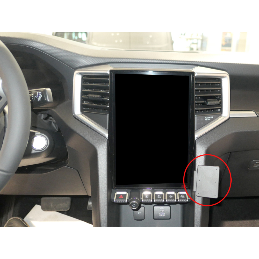 Brodit 856008 support voiture Volkswagen Amarok, 24- fixation à la console coudé