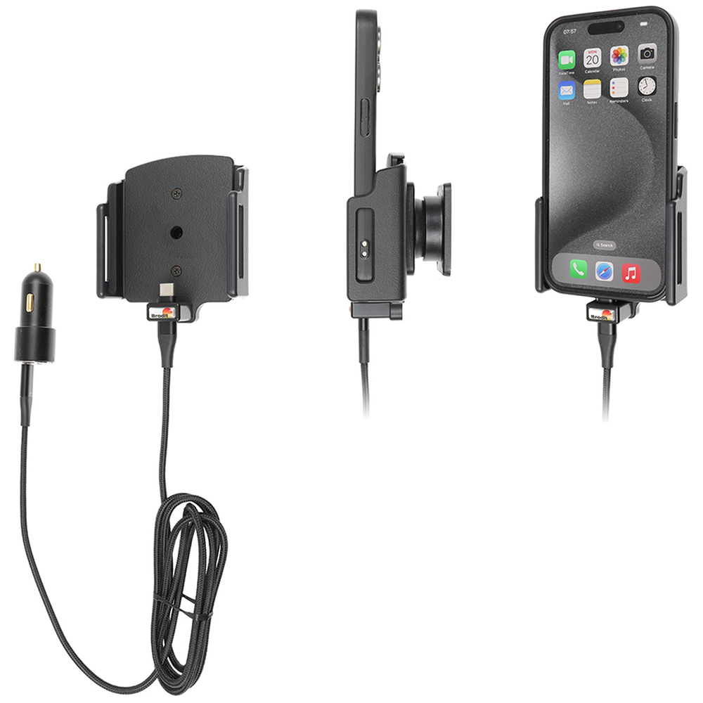 Brodit 721376 Autohalterung Apple, iPhone 15-17 & 15-17 Pro