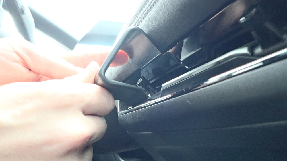 Brodit 856193 support voiture Audi A6 e-tron, 25- fixation à la console