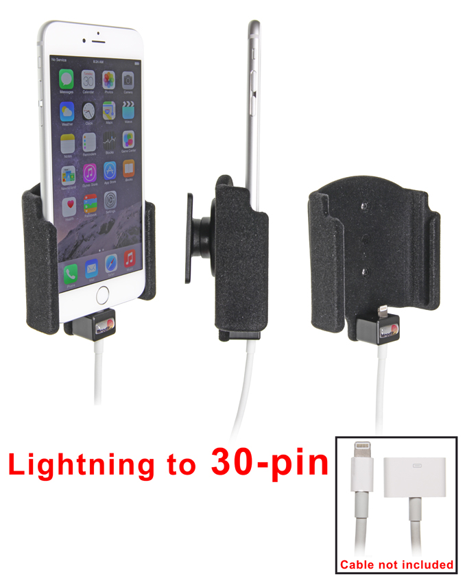 Brodit Halter mit Kabelbefestigung für iPhone 6+
