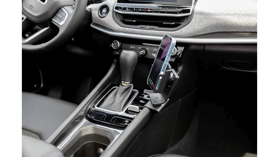 Brodit 836205 Autohalterung Jeep, Compass 22-, an der Konsole abgewinkelt, Console mount