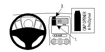 Brodit 854111 support voiture Scion xD