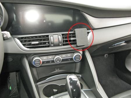Brodit 855253 support Alfa Romeo Giulia année 17-, Center mount