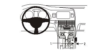 Brodit 833814 support voiture Audi Q7