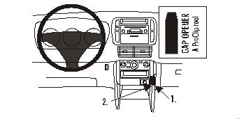 Brodit 853097 Autohalterung Honda Pilot