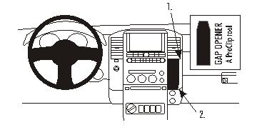 Brodit 853614 support voiture Nissan Frontier