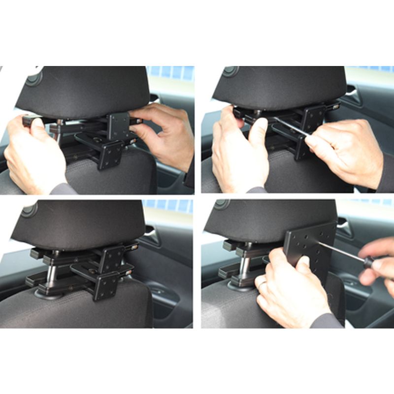 Brodit 216139 Kopfstützenhalter für Tablets