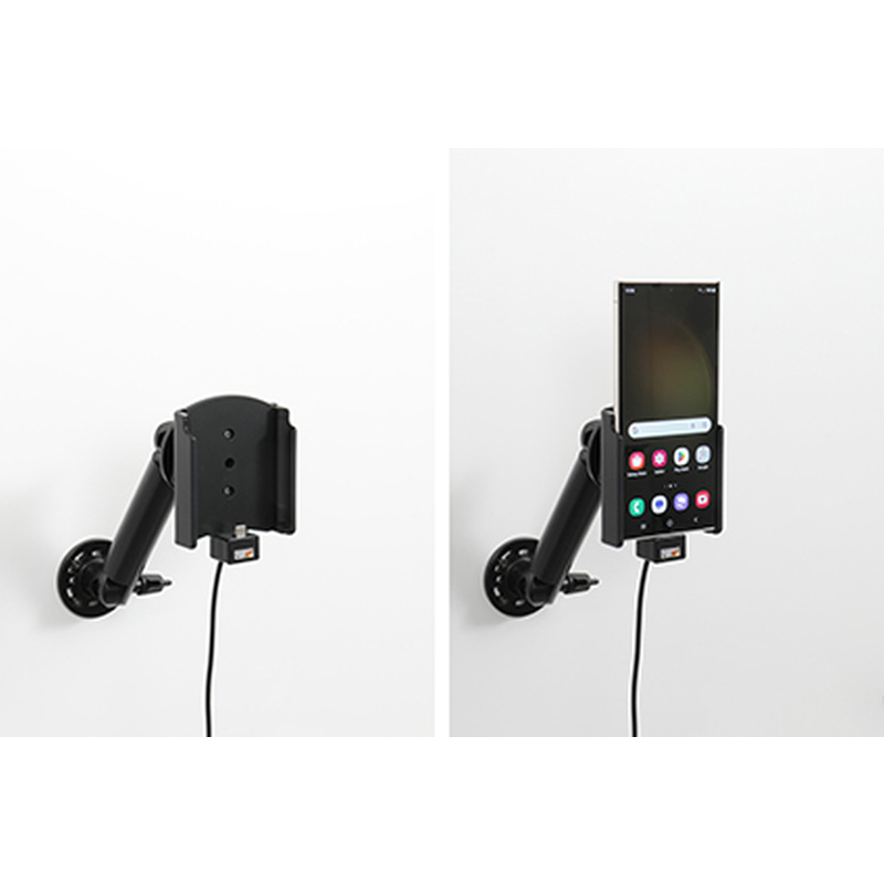 Brodit 727346 Autohalterung Samsung, Galaxy S23 Ultra SM-S918B/DS ,