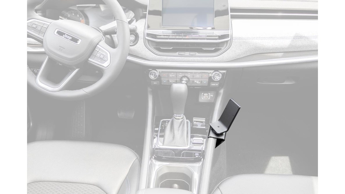 Brodit 836205 Autohalterung Jeep, Compass 22-, an der Konsole abgewinkelt, Console mount