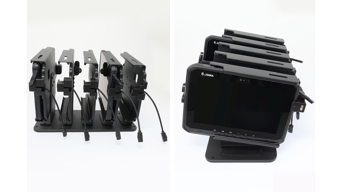Brodit 217140 Tisch Stand für Zebra ET60/ET65