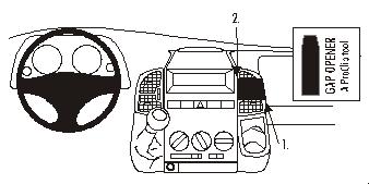 Brodit 853034 support voiture Citroen Jumper
