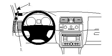Brodit 804482 Autohalterung Skoda Fabia