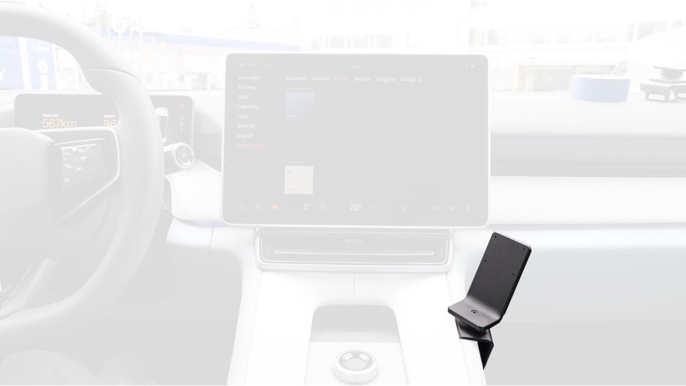 Brodit 836218 support voiture Polestar 4, 24- fixation console centre