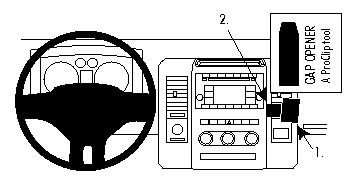 Brodit 854302 Autohalterung Dodge Ram Chassis Cab