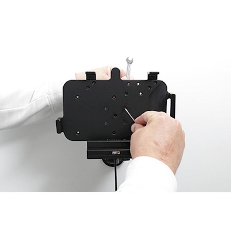 Brodit 713324 Gerätehalterung Zebra ET4x 8" MIT Schutzhülle, mit Ladefunktion und USB-Host