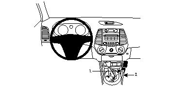 Brodit 834289 Autohalterung Hyundai i20