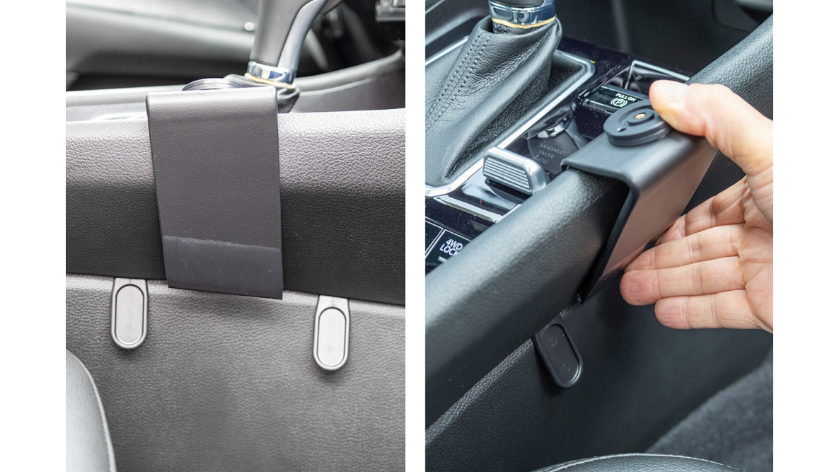 Brodit 836205 Autohalterung Jeep, Compass 22-, an der Konsole abgewinkelt, Console mount