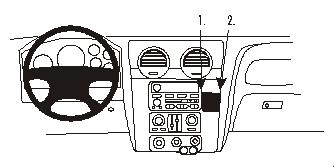 Brodit 852976 Autohalterung GMC Envoy