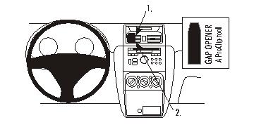 Brodit 853883 support voiture Fiat Sedici