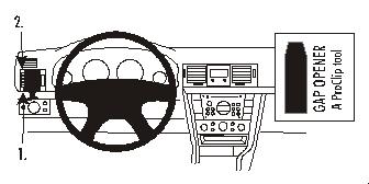 Brodit 803078 Autohalterung Opel Signum