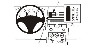 Brodit 853370 support voiture Mazda 3
