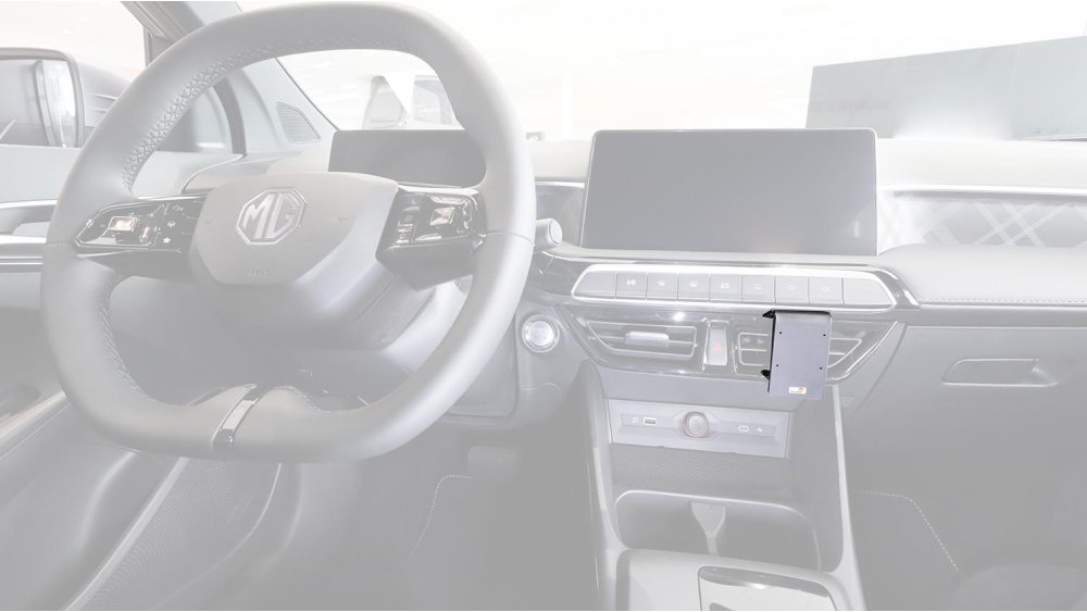 Brodit 856226 Autohalterung MG, 3 Hybrid 25-, an der Mittelconsole, Center mount