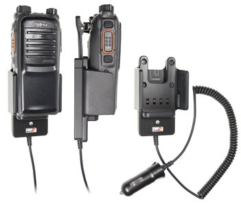 Brodit Aktiv Halterung mit 12V Zig.-Stecker Hytera