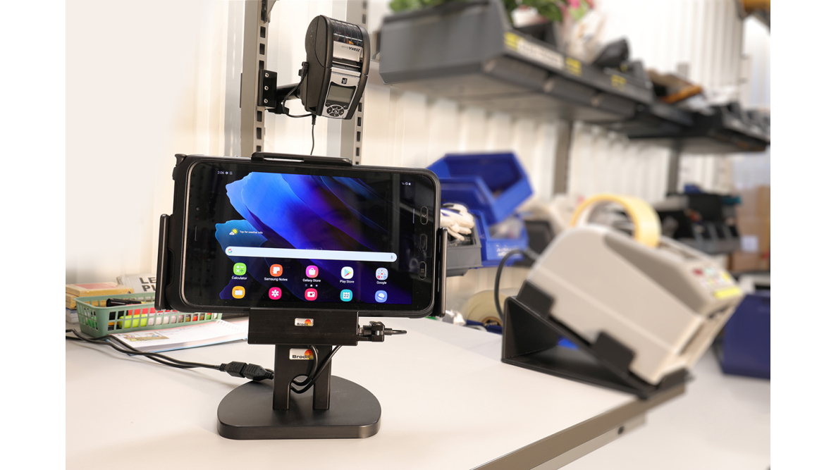 Brodit 712364 support Galaxy Tab Active 2&3