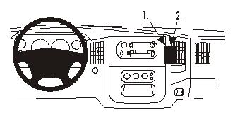 Brodit 852972 support voiture Dodge Ram Pick Up15