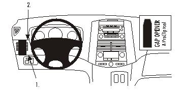 Brodit 803242 Autohalterung Toyota Sienna