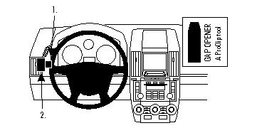 Brodit 804006 Autohalterung Land Rover Freelander2