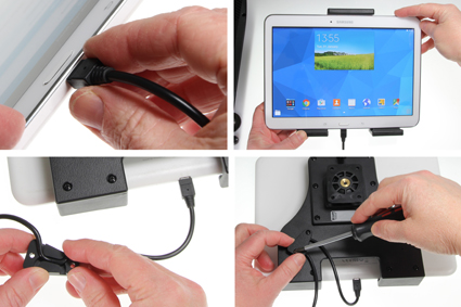 Brodit 521942 Universal Tablethalterung Micro-USB