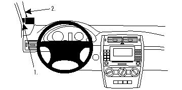 Brodit 804225 support voiture MercedesBenz B-Class
