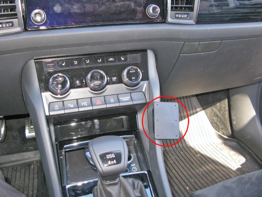 Brodit 855293 support Skoda Kodiaq année 17-, Angled mount