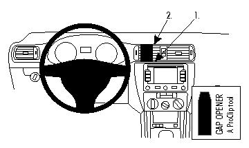 Brodit 854532 support voiture Volkswagen Jetta