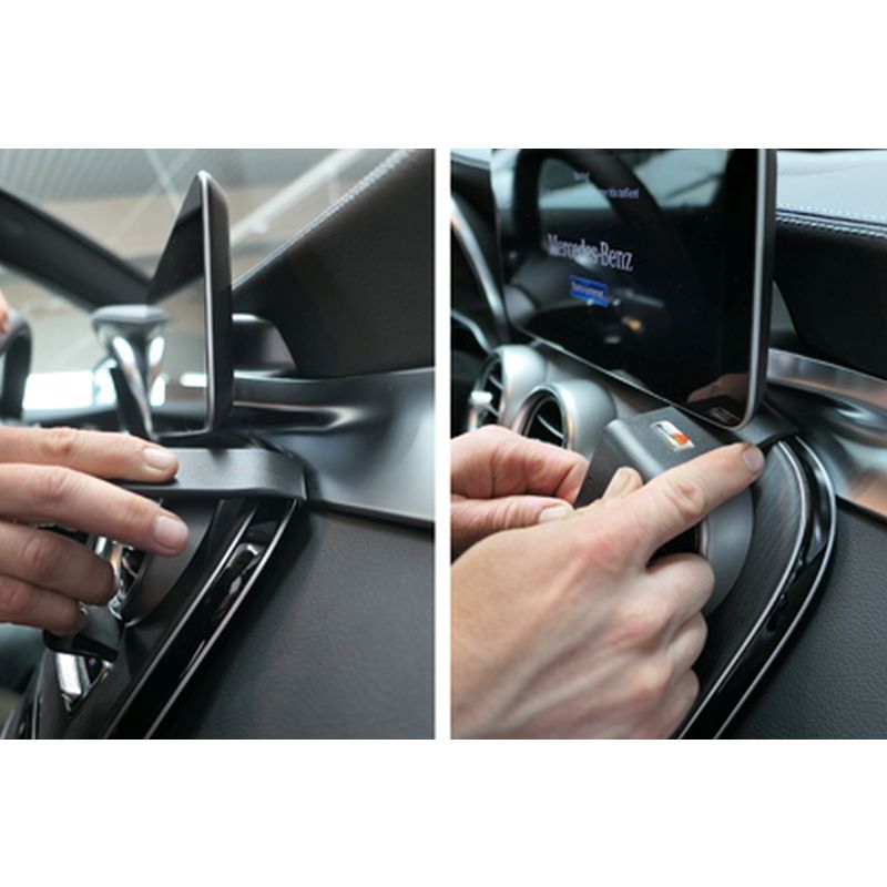 Brodit 855606 support Mercedes Benz GLC-Class année 20-, Angled mount