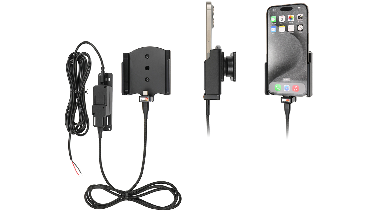 Brodit 727369 support appareil Apple iPhone 15 & 15 Pro