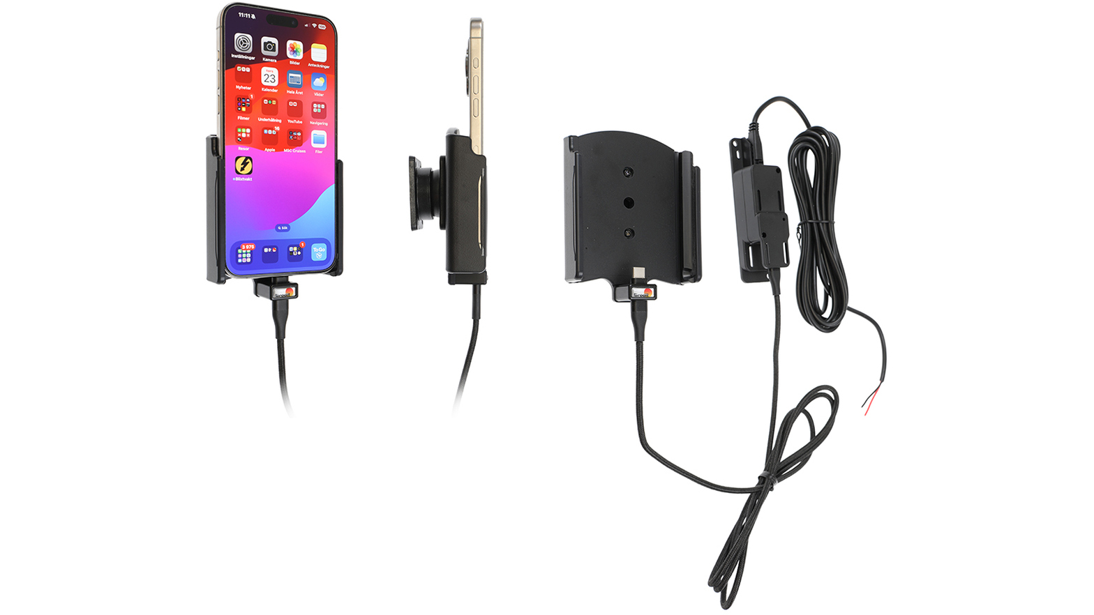Brodit 727375 support appareil Apple iPhone 15 Pro Max