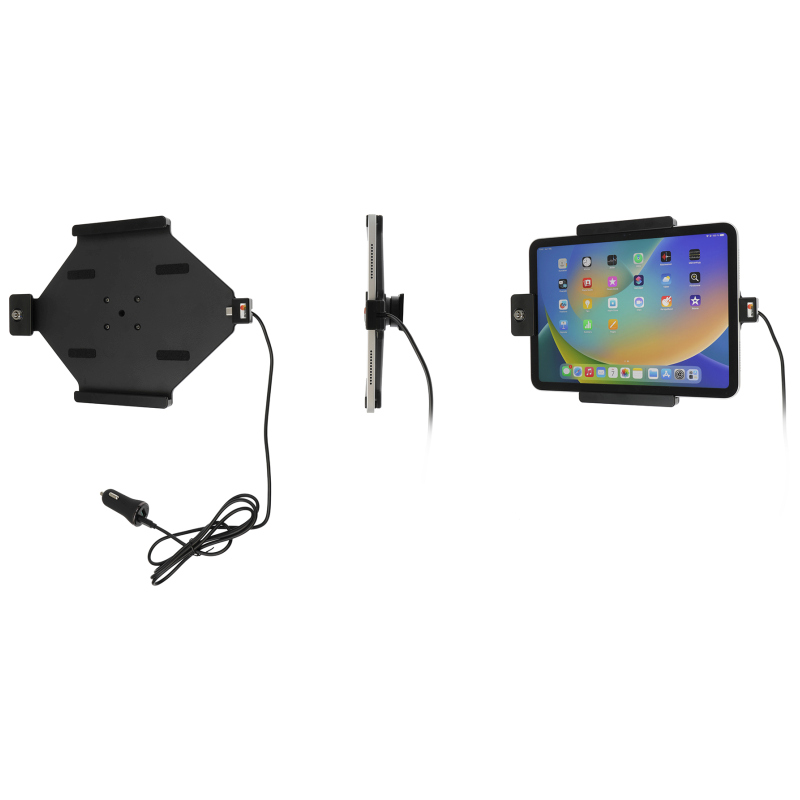 Brodit 752339 Autohalterung Apple, iPad 10th Gen (A2696, A2757, A2777) & Apple iPad 2025 A16 (A3354, A3355, A3356) ,