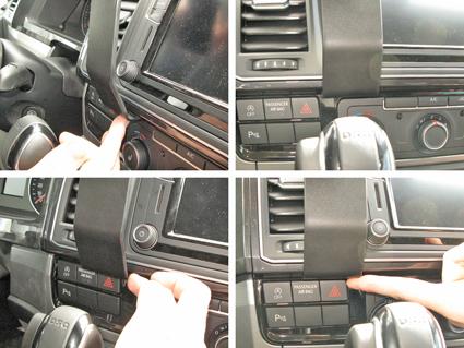 Brodit 855204 support Volkswagen Multivan 16