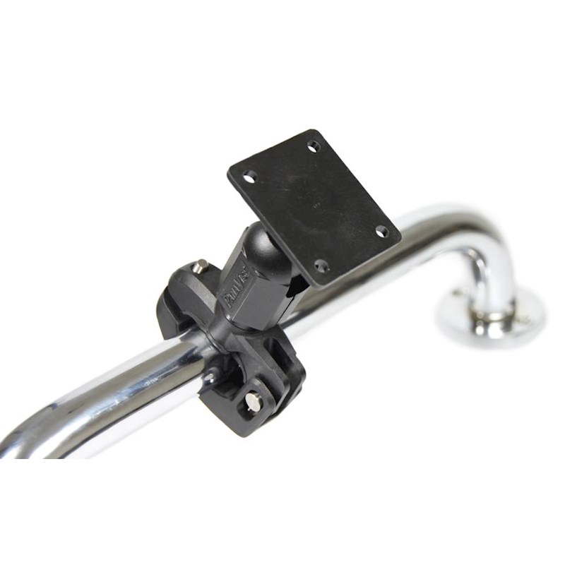 Brodit 215792 Support tube avec plaque de montage