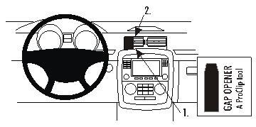 Brodit 853680 support voiture MercedesBenz R-Class