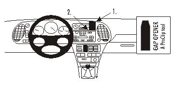 Brodit 853015 support voiture Saab 9-3