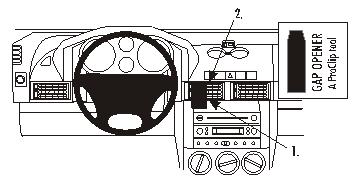 Brodit 853372 support voiture Land Rover Freeland